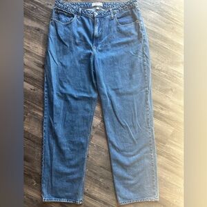 Abercrombie and Fitch Curve Love Loose Jean - currently sold in stores!